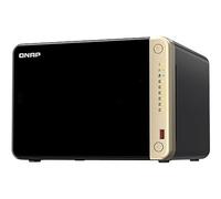 QNAP SERVIDOR NAS TS-664-4G 6 BAY + 2X M.2 2280 EXT 4GB DDR4 2X 25GBE 2X USB3.2
