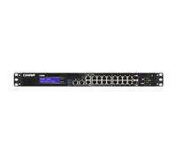 Switch di rete QNAP QGD-1602 Gestito L2 Gigabit Ethernet (10/100/1000) 1U Nero, Grigio [QGD-1602-C3558-8G]