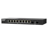 QNAP Switch QSW-L2110-2S8T | 2X 10GbE SFP+, 8X 2.5GbE, Lite Managed, Switch Desktop