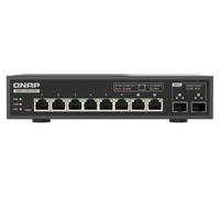 QNAP Switch QSW-L3208-2C6T | 6X 10GbE RJ45, 2X 10GbE SFP+/RJ45 porte combinate, lite-managed