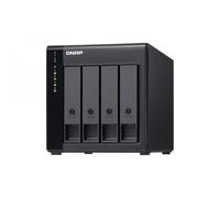 QNAP TL-D400S contenitore di unità di archiviazione Box esterno HDD/SSD Nero, Gr
