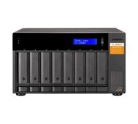 Box per HD esterno QNAP TL-D800S contenitore di unità archiviazione 2.5/3.5" Enclosure HDD/SSD Nero, Grigio [TL-D800S]