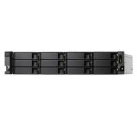 QNAP TL-R1200C-RP contenitore di unit di archiviazione Box esterno HDD/SSD Nero Grigio 2.5/3.5 (QNAP TL-R1200C-RP - Hard drive