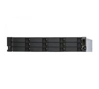 QNAP TL-R1200S-RP contenitore di unità di archiviazione Box esterno HDD/SSD Nero