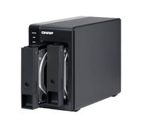 QNAP TR-002 contenitore di unità di archiviazione Box esterno HDD/SSD Nero 2.5/3.5