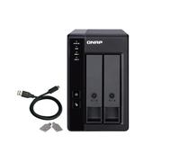 QNAP TR-002-A-US 2 Bay USB Type-C Direct Attached Storage (DAS) con RAID hardware (Diskless)