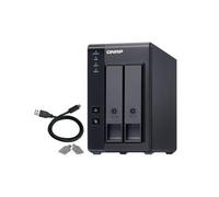 QNAP TR-002 contenitore di unità di archiviazione Box esterno HDD/SSD Nero 2.5/3.5"