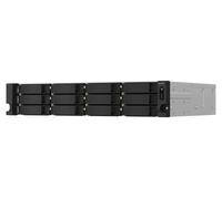 QNAP TS-1264U-RP-8G NAS 12 alloggiamenti 2x2,5GbE Nero