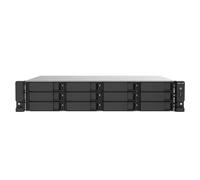 QNAP TS-1273AU-RP-8G server NAS e di archiviazione V1500B Collegamento ethernet LAN Armadio (2U) Nero, Grigio [TS-1273AU-RP-8G]