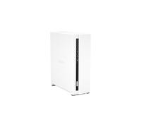 QNAP TS-133-US NAS desktop conveniente a 1 vano con processore quad-core ARM Cortex-A55 e RAM DDR4 da 2 GB (senza disco)