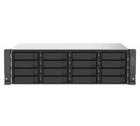 QNAP TS-1673AU-RP-16G server NAS e di archiviazione V1500B Collegamento ethernet LAN Armadio (3U) Nero, Grigio [TS-1673AU-RP-16G]