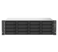 QNAP TS-1673AU-RP-16G server NAS e di archiviazione Armadio (3U) Collegamento ethernet LAN Nero, Grigio V1500B [TS-1673AU-RP-16G]