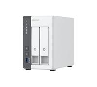 QNAP TS-216G server NAS e di archiviazione Tower Cortex-A Cortex-A55 4 GB HDD Bianco