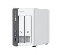 QNAP TS-216G server NAS e di archiviazione Tower Cortex-A Cortex-A55 4 GB HDD Bianco