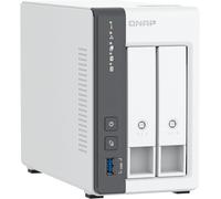 QNAP TS-216G server NAS e di archiviazione Tower Cortex-A Cortex-A55 4 GB HDD Bianco