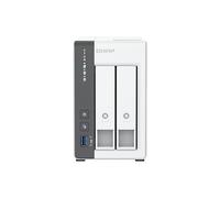 QNAP TS-216G server NAS e di archiviazione Tower Cortex-A Cortex-A55 4 GB HDD Bianco