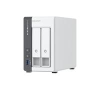QNAP TS-216G server NAS e di archiviazione Tower Collegamento ethernet LAN Bianco Cortex-A55