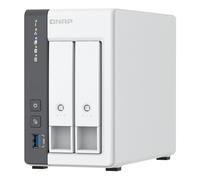 QNAP TS-216G server NAS e di archiviazione Tower Cortex-A Cortex-A55 4 GB HDD Bianco