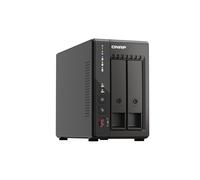 QNAP TS-253E NAS Tower Intel® Celeron® J6412 8 GB 0 TB QNAP QTS Nero