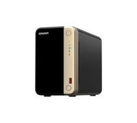 QNAP TS-264 NAS Tower Intel® Celeron® N5095 8 GB 0 TB QNAP QTS Nero, Oro