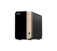 QNAP TS-264 NAS Tower Intel® Celeron® N5095 8 GB 0 TB QNAP QTS Nero, Oro