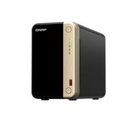 QNAP TS-264 NAS Tower Intel® Celeron® N5095 8 GB 0 TB QNAP QTS Nero, Oro
