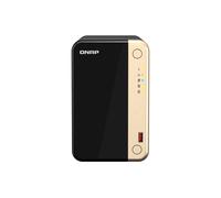 QNAP TS-264 NAS Tower Intel® Celeron® N5095 8 GB 0 TB QNAP QTS Nero, Oro TS-264-