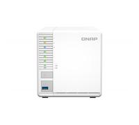 QNAP TS-364 NAS Tower Intel® Celeron® N5095 8 GB DDR4 0 TB QNAP Turbo System Bianco