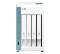 QNAP TS-431K 4 Bay Desktop NAS Enclosure - 1GB RAM, Annapurna Labs 4-core, 1.7GHz Processor - for reliable high performance home and personal cloud storage