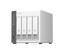 QNAP TS-433 NAS 4 Bay (ARM 4-Core Cortex-A55 2,0 GHz, 2,5 GbE) Bundle Seagte IronWolf, colore: Seagate IronWolf, nomi taglie: 16 TB