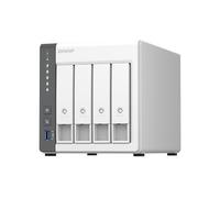 QNAP TS-433 NAS Tower ARM Cortex-A55 4 GB 0 TB QNAP QTS Bianco
