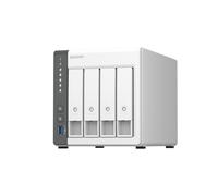 QNAP TS-433 NAS Tower ARM Cortex-A55 4 GB 0 TB QNAP QTS Bianco