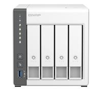 QNAP TS-433 NAS Tower ARM Cortex-A55 4 GB 0 TB QNAP QTS Bianco