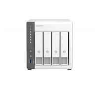 QNAP TS-433 NAS Tower Cortex-A55 4 GB 16 TB HDD QNAP Turbo System Bianco (K/TS-4