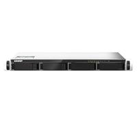 QNAP TS-435XeU-4G NAS con montaggio su rack 4 bay Supporta cache SSD 2,5GbE/10GbE e M.2 NVMe, bundle con 4x6TB WD Red Plus HD
