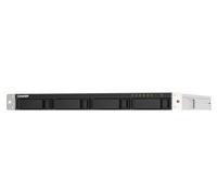 QNAP TS-453DU NAS Rack (1 U) Intel® Celeron® J4125 4 Go DDR4 0 To QNAP Turbo System Nero, Grigio - Nouvo