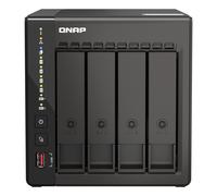 QNAP TS-453E NAS Tower Intel® Celeron® J6412 8 GB 0 TB QNAP QTS Nero