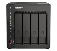 QNAP TS-453E NAS Tower Intel® Celeron® J6412 8 GB 0 TB QNAP QTS Nero
