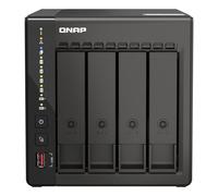 QNAP TS-453E NAS Tower Intel® Celeron® J6412 8 GB 0 TB QNAP QTS Nero (4-bay desk