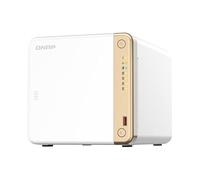 Qnap TS-462-2G, 4 bay NAS (Intel® Celeron® N4505 2 core/2 thread, Turbo fino a 2,9 GHz, 2,5 GbE) 8 TB bundle con dischi rigidi WD RED Plus da 4 x 2 TB