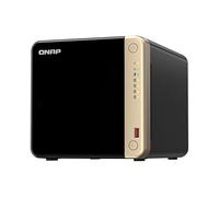QNAP TS-464 (4G) 4 Bay NAS (Intel® Celeron® N5095 processore quad-core Burst fino a 2,9 GHz, 2,5 GbE) 16 TB bundle con 4 x 4 TB WD RED Plus HDD