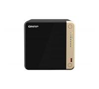 QNAP TS-464 NAS Tower Intel® Celeron® N5095 8 GB DDR4 0 TB QNAP QTS Nero