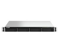 Server NAS QNAP TS-464U Rack (1U) Intel® Celeron® N5095 8 GB DDR4 0 TB Turbo System Alluminio, Nero [TS-464U-8G]