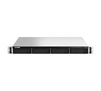 Server NAS QNAP TS-464U Rack (1U) Intel® Celeron® N5095 8 GB DDR4 0 TB Turbo System Alluminio, Nero [TS-464U-8G]