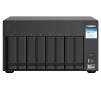 QNAP TS-832PX NAS Tower Collegamento ethernet LAN Alluminio, Nero AL324