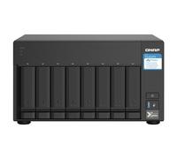 NAS QNAP TS-832PX-4G 8HD 3,5"/2,5"SATA6NO HD2P GIGA+2X 10GBE SFP+2PX 2.5GBE 3P USB3.0-4GB DDR4 SODIMM-CPU AL324 1.7GHZ QCORE
