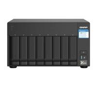NAS QNAP TS-832PX-4G 8HD 3,5"/2,5"SATA6NO HD2P GIGA+2X 10GBE SFP+2PX 2.5GBE 3P USB3.0-4GB DDR4 SODIMM-CPU AL324 1.7GHZ QCORE