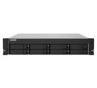 Qnap TS-832PXU-RP-4G 8-Bay NAS (AnnapurnaLabs Alpine AL-324 a 64 bit ARM® Cortex-A57 4 core 1,7 GHz 4 GB DDR4 RAM 2 porte RJ-45 2,5 GbE) bundle da 80 TB Seagate IronWolf NAS HDDOS S