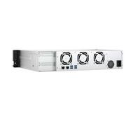 QNAP TS-855EU-RP NAS Armadio (2U) Intel Atom® C5125 8 GB DDR4 0 TB QuTS hero Nero
