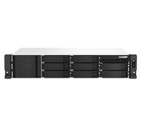 Qnap TS-864eu - NaS-Server - 8 Sch?chte - Rack - Einbauf?hig - Sata 6gb/s - Raid Raid 0, 1, 5, 6, 10, 50, Jbod, 60 - Ram 8 Gb - Gigabit Ethernet / 2.